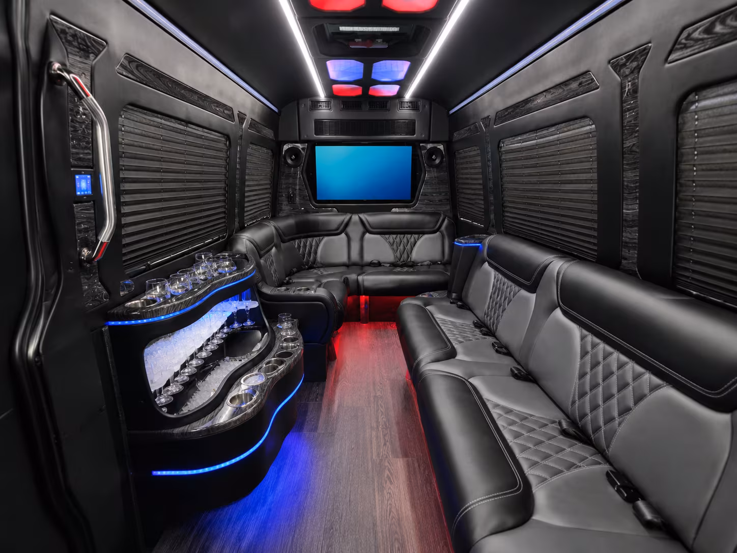 bus rental options for fayetteville trips