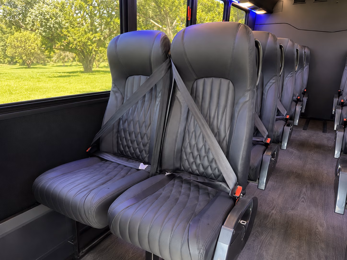 fayetteville airport transportation onboard seating