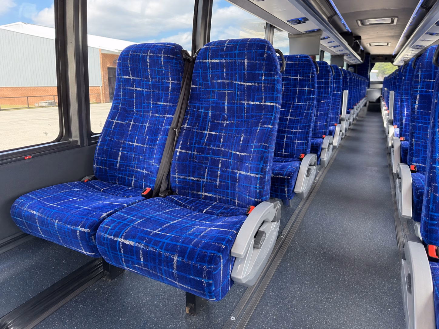 fayetteville sporting event transportation onboard seating