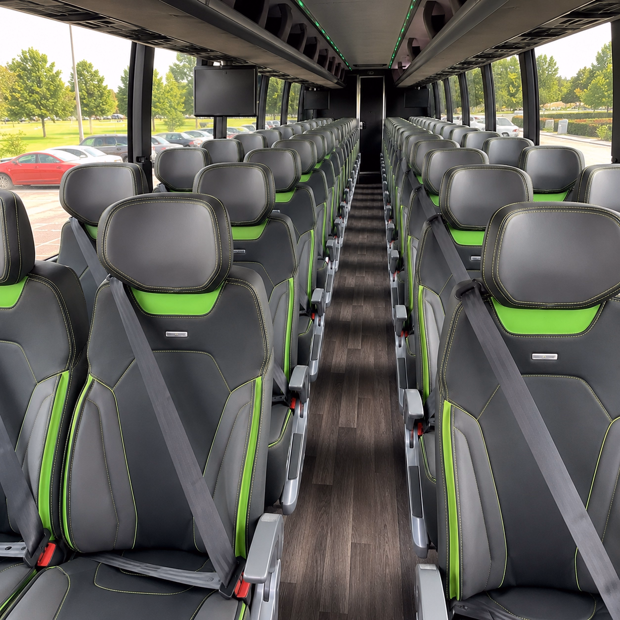 how the distance and duration of your trip affect charter bus rates in fayetteville
