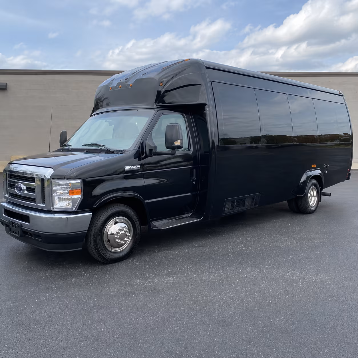 wedding party buses from downtown fayetteville to your reception